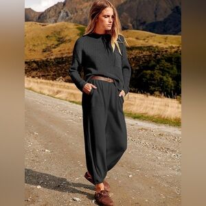 ANRABESS Women's Two Piece Lounge Set, XL